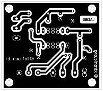 LM380音频放大器PCB电路1电路的音频功放电路采用LM380集成电路音频放大器电路 采用LM380制作的音频功率放大器