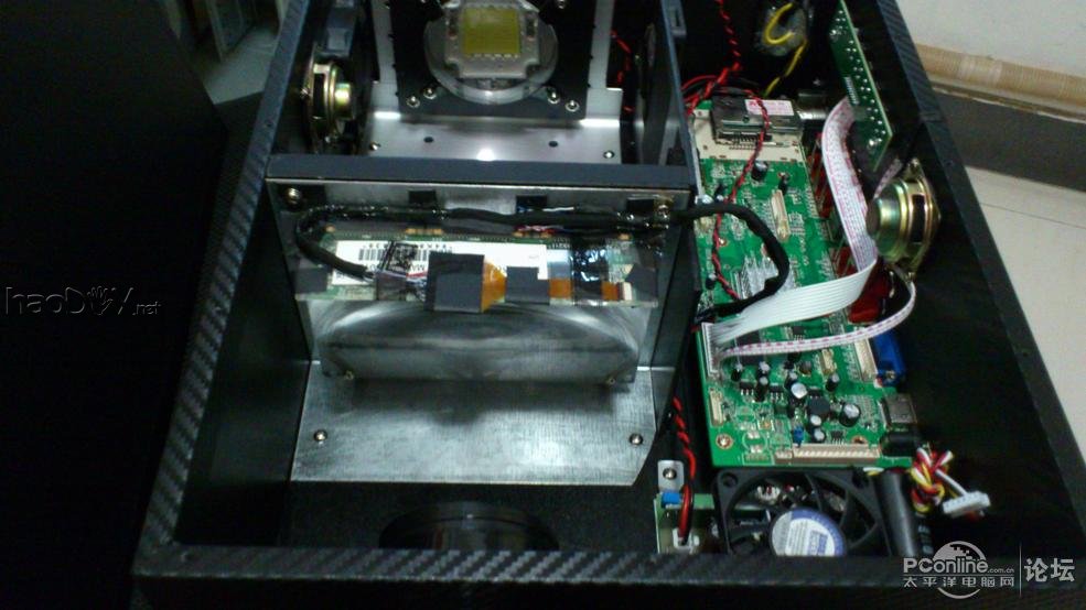 DIY100W LEDͶӰ깤