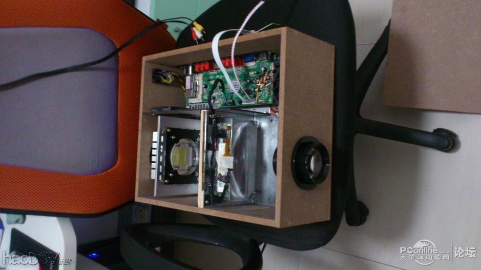 DIY100W LEDͶӰ깤