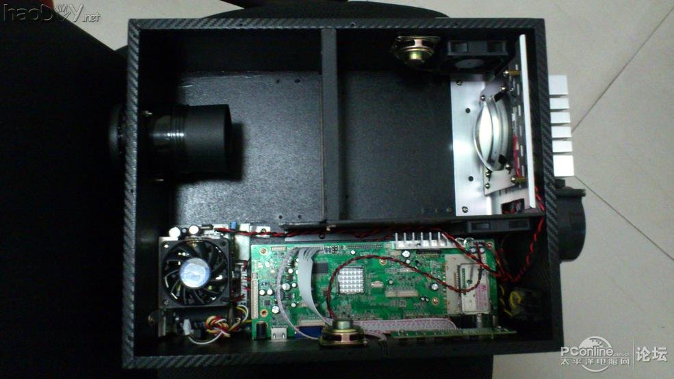 DIY100W LEDͶӰ깤