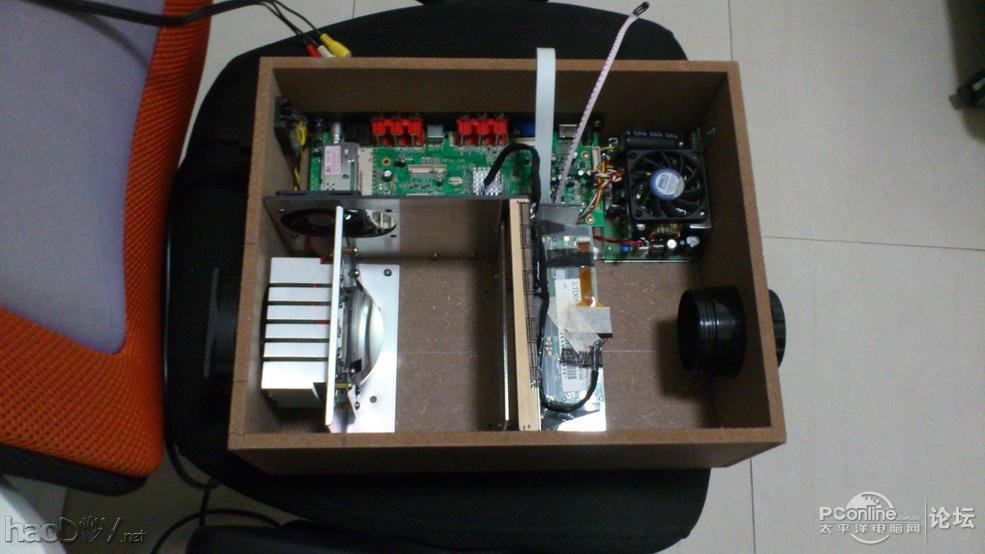 DIY100W LEDͶӰ깤