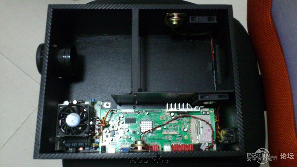 DIY100W LEDͶӰ깤