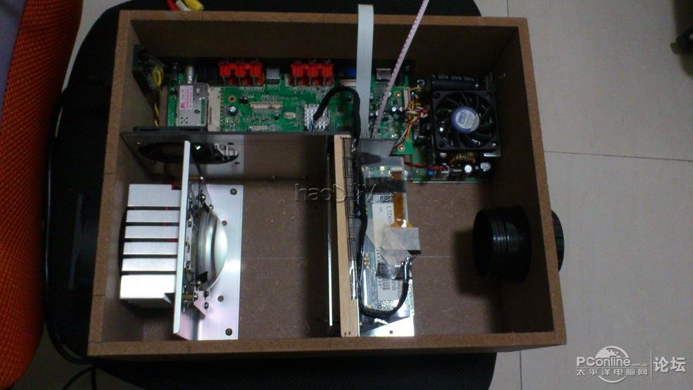 DIY100W LEDͶӰ깤