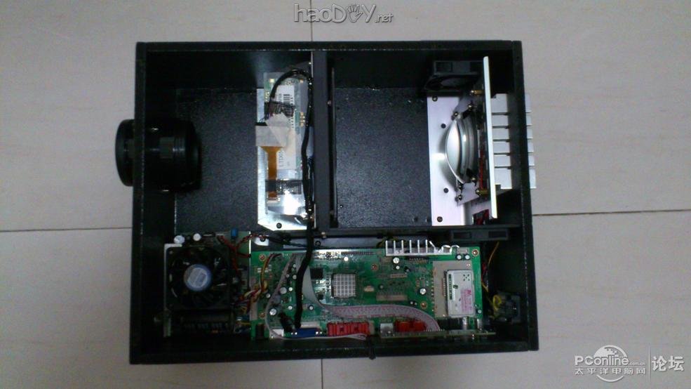 DIY100W LEDͶӰ깤