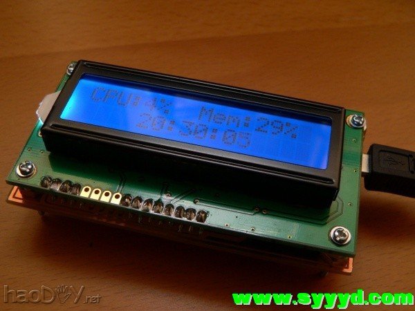 ԻUSBҺCPU ڴ ʱϢusb2lcd