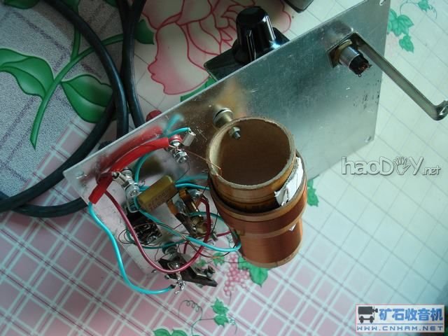 我制作的矿石机 - 我的矿石收音机终于响了