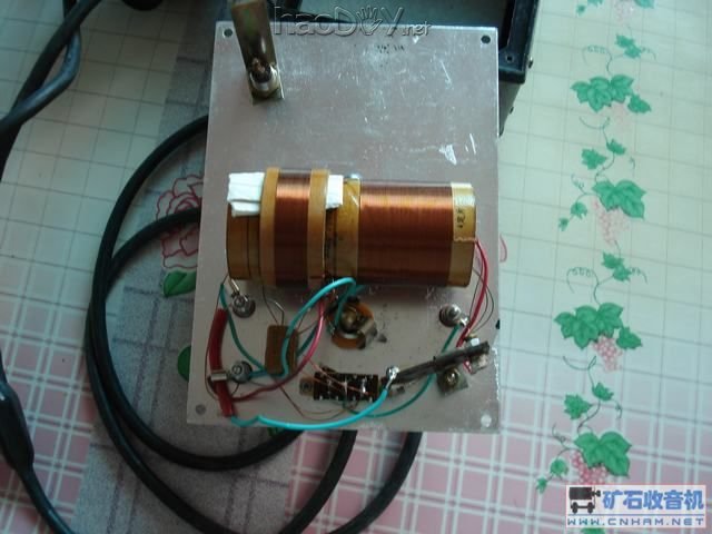 我制作的矿石机 - 我的矿石收音机终于响了