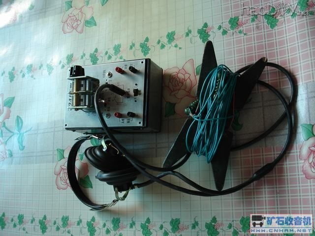 我制作的矿石机 - 我的矿石收音机终于响了