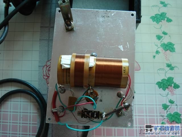 我制作的矿石机 - 我的矿石收音机终于响了