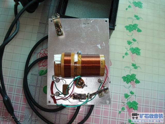 我制作的矿石机 - 我的矿石收音机终于响了