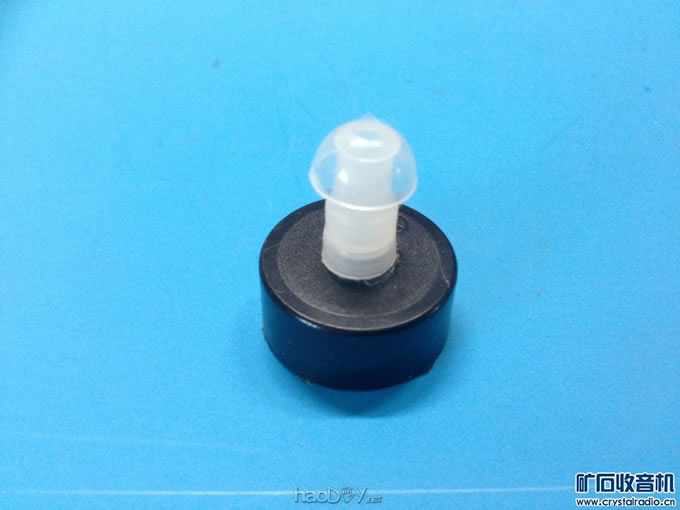 仿蓝牙耳机的一体化超小型矿石收音机