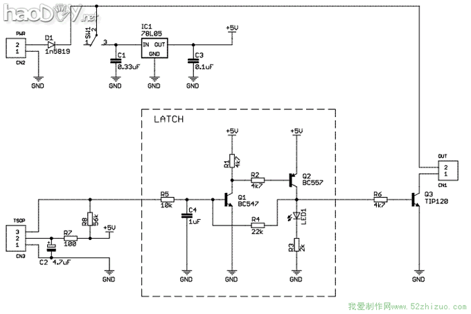遮挡式红外线报警器的制作 遮挡式红外线报警器的制作