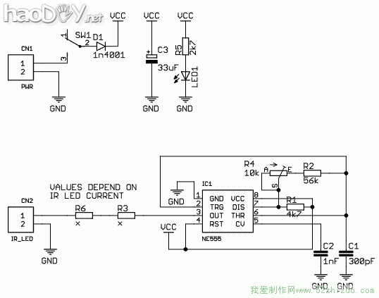 遮挡式红外线报警器的制作 遮挡式红外线报警器的制作