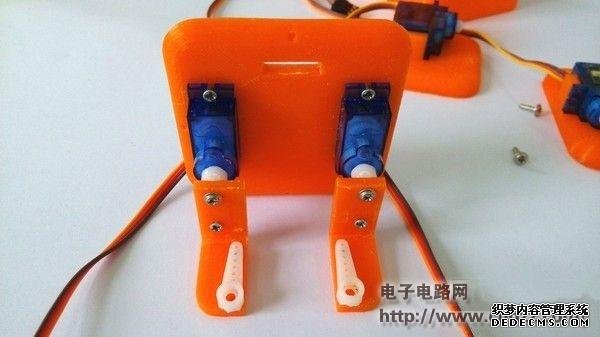 旋转跳跃不停歇,3D打印一个会跳舞的机器人