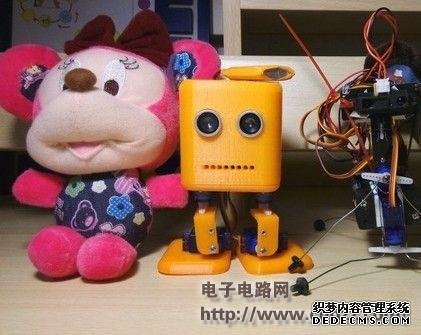 旋转跳跃不停歇,3D打印一个会跳舞的机器人