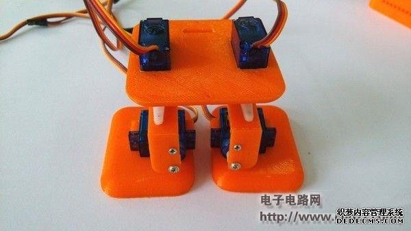 旋转跳跃不停歇,3D打印一个会跳舞的机器人