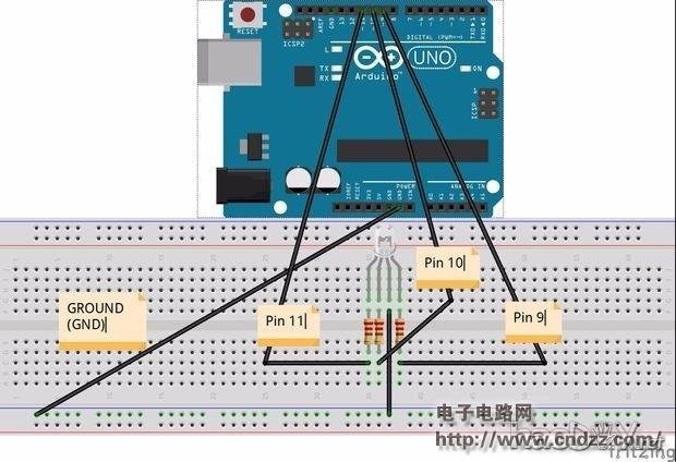 DIYһ������Arduino���Ƶ�RGB LED��