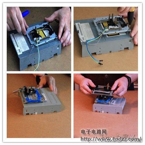 旧DVD驱动器变形记,改造成简易3D打印机
