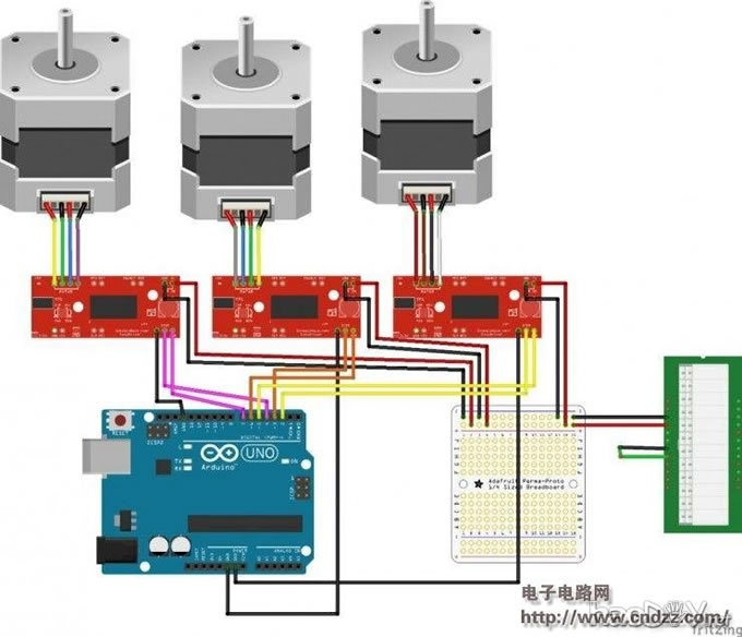 旧DVD驱动器变形记,改造成简易3D打印机