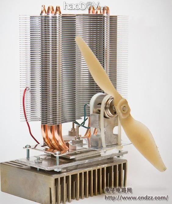 温差发电机制作,你也可以变成发电达人