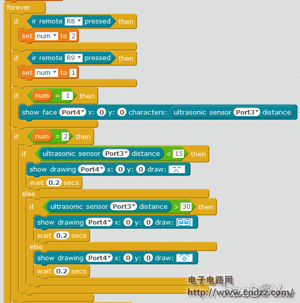 会“做”搞怪表情的小车,还可以红外遥控!