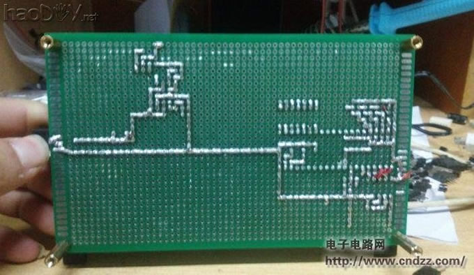 三合一作品:心形流水灯+数码管时钟+触摸无级调光台灯,这个礼物