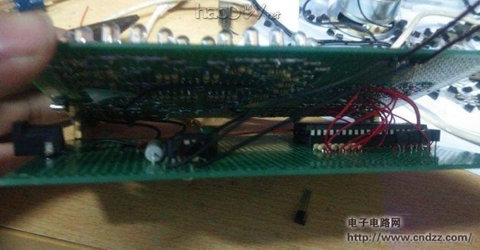 三合一作品:心形流水灯+数码管时钟+触摸无级调光台灯,这个礼物