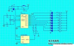 ��AT89C2051���İ�·����ң��,�����򡢷��桢��Ƶ