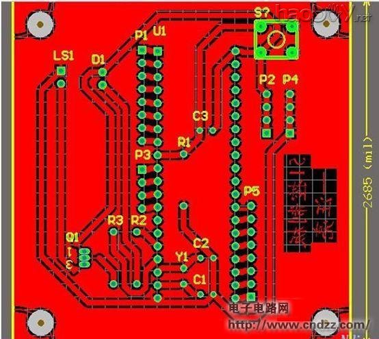 ����51��Ƭ������ѭ���Թ�����������ԭ��ͼ��PCB�����Գ�����