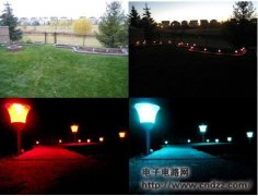 DIY花园照明LED灯,全彩LED