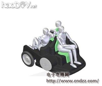 以空气为动力的Airpod 城市空气动力车演示(视频)