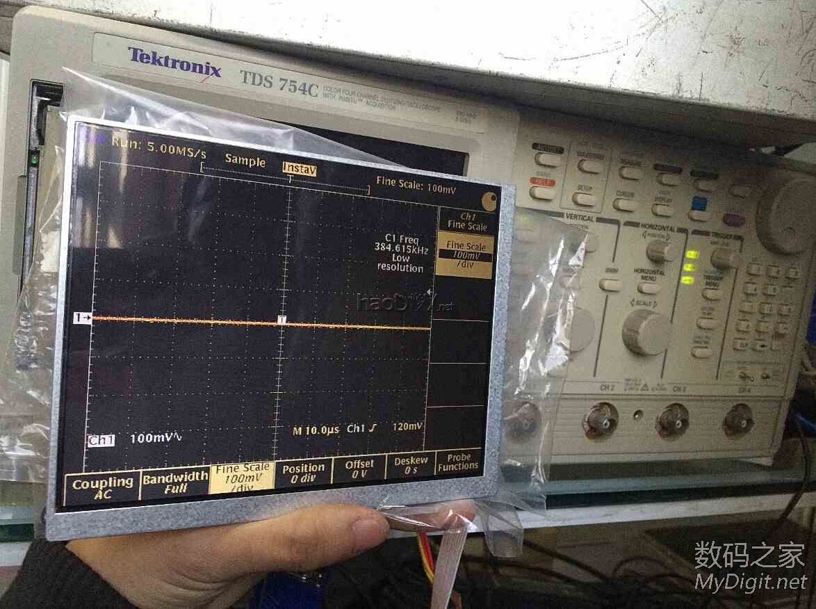 ̩ʾòɫCRTҺͼ⣨Tektronix TDS754C