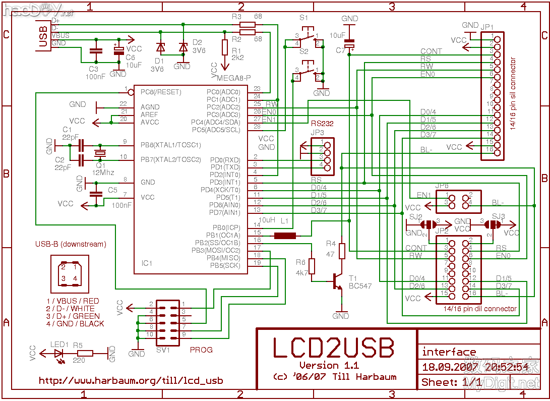 LCD2USB@ʾɹ԰԰ڣԭͼͳ