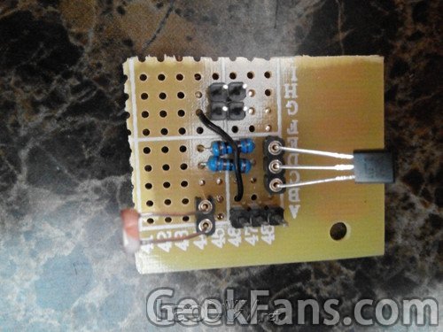 非常简单的激光防盗系统