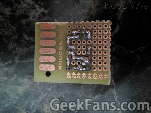 非常简单的激光防盗系统