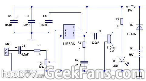 LM386 ƵŴ