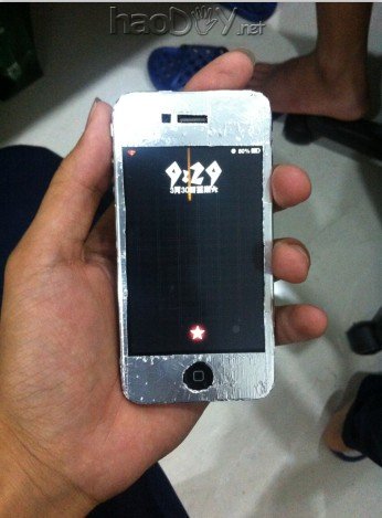 DIY手机金属贴膜(原创)