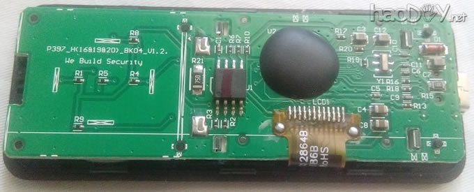 终于点亮了工行U盾,12864B LCD接口定义图 终于点亮了工行U盾,12864B LCD接口定义图