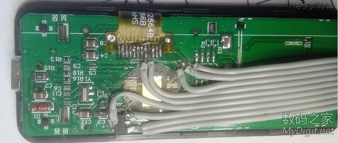 终于点亮了工行U盾,12864B LCD接口定义图 终于点亮了工行U盾,12864B LCD接口定义图