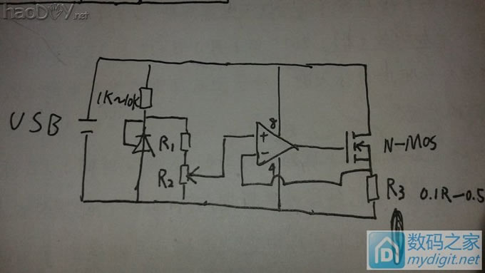 DIY 0~3.5A USBӸ