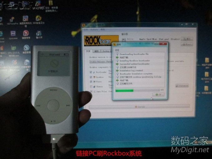 ipod mini2 32G CF ı 1520﮵ˢRockb