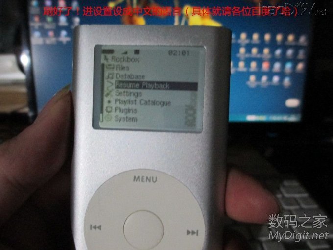 ipod mini2 32G CF ı 1520﮵ˢRockb