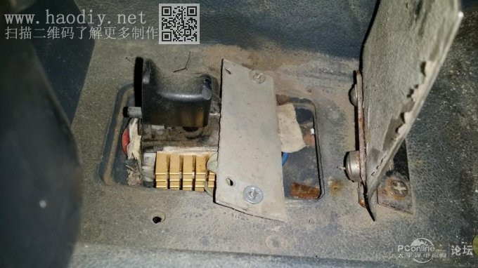 点击查看原图 终极改造,儿童电动车,小朋友车技要从小培养~~