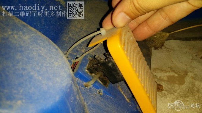 点击查看原图 终极改造,儿童电动车,小朋友车技要从小培养~~