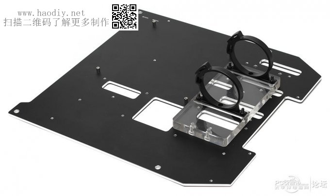 点击查看原图 关于红与黑”D-Frame mini & ROG M8i & Bitspower硬管水冷SHOW!(2)