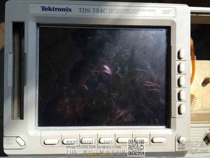 ̩ʾòɫCRTҺͼ⣨Tektronix TDS754C