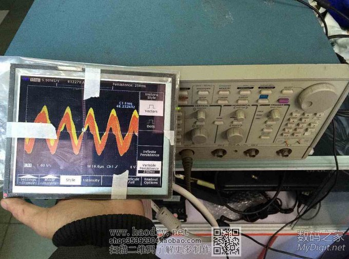 ̩ʾòɫCRTҺͼ⣨Tektronix TDS754C